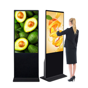 43 55 Inch Touch Screen Totem <b>1</b>/2/<b>3</b> Years Warranty Floor Standing LCD Digital Signage Indoor Advertising Display - Product Image 1
