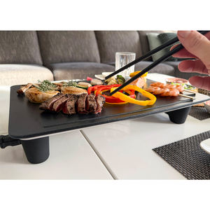 Huishoudelijke rookloze elektrische grillpan met antiaanbaklaag, grote capaciteit, binnen BBQ-plaat voor koken - Product Image 3