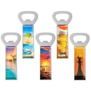 Abridor de botellas simple y práctico personalizado de fábrica, abridor de botellas de cerveza naranja de metal de diseño personalizado creativo, superventas