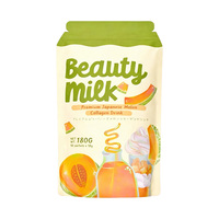 En stock – Vente en gros – Boisson en poudre de collagène saveur melon faible en calories – Livraison rapide – Sachet de boisson aux fruits portable