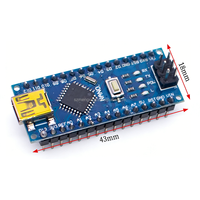 Módulo de Desarrollo CH340G Nano V3.0 con Cable Tipo-C, Micro USB y Mini USB, Controlador ATmega328P, Precio al por Mayor