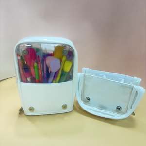 Brochas de Maquillaje Personalizadas YRX y Bolsa Impermeable para Guardar Brochas de Maquillaje, Bolsa de Maquillaje Personalizada con Logotipo, Bolsa de Maquillaje Vertical de PVC - Product Image 6