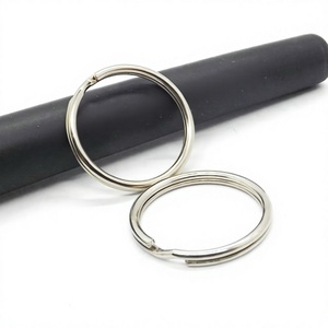 Yiwang พวงกุญแจแบบแยก32มม. สำหรับอุปกรณ์เสริมกระเป๋าพวงกุญแจโลหะ - Product Image 1