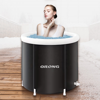 Portable pliant grande baignoire en PVC pour adultes enfants et bébés isolation moderne SPA piscine de bain pliable bain refroidissement piscine