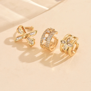 Gros Lot De Boucles D'oreilles Sans Piercing a La Mode Boucles D'oreilles Clip-on Fashion Vente En Gros - Product Image 2