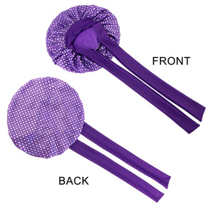 Nouveauté : <span class=keywords><strong>Bonnet</strong></span> de nuit en satin pour femme, long et à queue, monocouche, pour le soin des cheveux, idéal pour les voyages, le <span class=keywords><strong>ski</strong></span> et les sports, avec motif à sequins - Product Image 3
