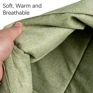 Cama nido de cueva interior para gatos y perros pequeños, suave, duradera y cálida para cama con forma de hoja de invierno - Product Image 3
