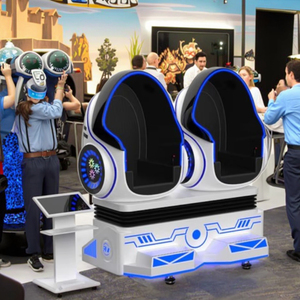 Forma de cuero remoto VR-Cinema Vr Consola Binocular Roller EPARK Simulator Gane DeePoon 9D de Double Home VR Cinema" - Product Image 1