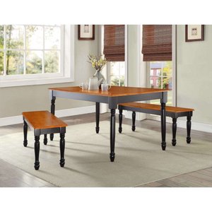 Vente directe <span class=keywords><strong>restauration</strong></span> meubles brun foncé table à manger et chaise - Product Image 2