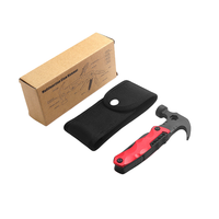 Outil multifonction GoalFit Outdoors, marteau, hache, couteau, scie, lime, ouvre-bouteille, acier inoxydable, léger, outil de survie EDC pour le camping