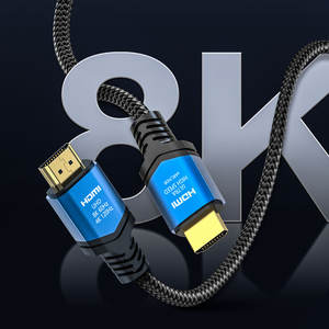Venta al por mayor HD 8K60Hz 1M 2M chapado en oro Hdmi a Hdmi 2,1 <span class=keywords><strong>Cable</strong></span> para Audio Video <span class=keywords><strong>TV</strong></span> - Product Image 4