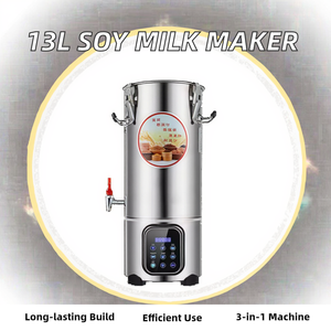 Máquina para Hacer Leche de Soya Comercial de Alta Eficiencia de 13L, Equipo de Última Generación para Tofu, Máquina Comercial para Leche de Soya de 13L - Product Image 2