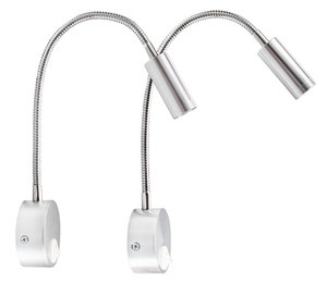 Luce Led RV lettura moderna Interior12V24V riflettore a collo di cigno flessibile per rimorchio RV Caravan barca lampada a <span class=keywords><strong>parete</strong></span> montata - Product Image 6