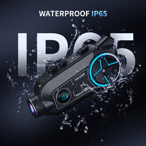 Intercomunicador de Casco al por Mayor 10 Jinetes 2KM <span class=keywords><strong>Fodsports</strong></span> FX60C 4K WIFI Intercomunicador Bluetooth para Motocicletas con Cámara - Product Image 4