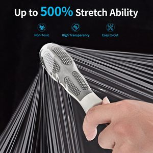 Emballage industriel Emballage <span class=keywords><strong>Protection</strong></span> protectrice Palettes en <span class=keywords><strong>vinyle</strong></span> rétractable transparent Emballage mobile Film de résistance en rouleau de plastique - Product Image 4