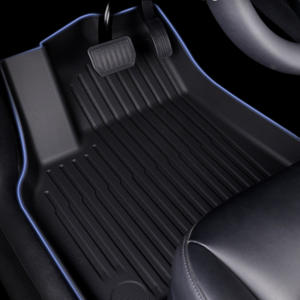 Convient pour <span class=keywords><strong>Toyota</strong></span> Prado 5/7 seat 2010-19 SX Overmaster TX-L VX imperméable tpe tapis de sol voiture - Product Image 3