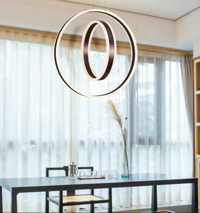 Zeal Lighting Iron Art <b>Living</b> Glass Box Iron E14 Pendant <b>Light</b> Leather Shape <b>for</b> Bedroom <b>Living</b> <b>Room</b> - Product Image 4