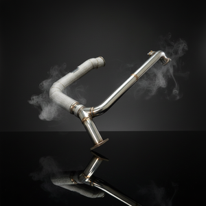 Libérez la puissance cachée et le son raffiné avec le système d'échappement CSZ pour Porsche 718 Boxster/Cayman 982 2.0T 2.5T, downpipe sport catalyseur haute performance. - Product Image 1