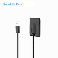 Greatlife Dent Factory Venta al por mayor Sensor de rayos X intraoral APS CMOS RVG dental tamaño 1/2 con imagen rápida, software de IA y sin necesidad de controlador