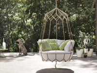 Chaise suspendue de patio en forme d'oeuf, d'extérieur, idéal pour jardin, patio, offre spéciale