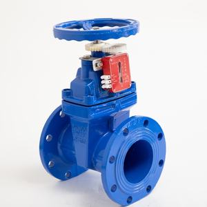 Hocheffizientes Gusseisen-Flanschventil Typ DN150 mit nicht steigendem Schaft, Signal und Weichdichtung für die Wasserversorgung - Product Image 1