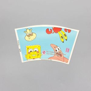 Vaso de Papel de 8 oz y 12 oz con Diseño Personalizado, Revestimiento de PE de Doble Cara para Uso Alimentario - Product Image 1