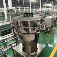 Machine de tamisage vibratoire en acier inoxydable Micron India, économie d'énergie, faible bruit, 150 kg/heure, 240 V, pour tamisage de poudre, granulés et comprimés