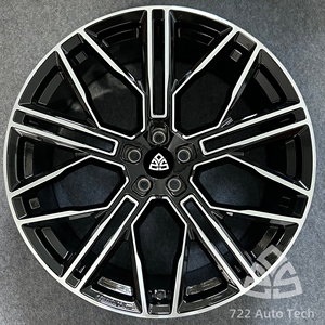 ล้อแม็กซ์ 722auto สีดำเงินแบบทูโทน หน้าเจียร 1 ชิ้น ผลิตจากการฟอร์จ ขนาด 18-22 นิ้ว ขอบเว้าลึก 5x112 5x114.<span class=keywords><strong>3</strong></span> 5x120 สำหรับรถยนต์ <span class=keywords><strong>Tesla</strong></span> <span class=keywords><strong>BMW</strong></span> Audi - Product Image 4