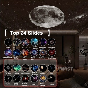 Galaxy Starry Sky Night <strong>Light</strong> <strong>Projector</strong>, 2-in-1 Portable with 12/6/24 Projection Films, 360&deg; Adjustable Brightness Night <strong>Light</strong> - Product Image 4