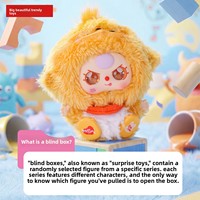 Venta al por mayor: Muñeca de decoración de caja ciega con colgante de PVC de mini peluche a escala 1/12, con temática de animales congelados, de la marca oficial PPMT, tres súper lindos personajes.