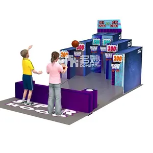 Интерактивный детский баскетбольный игровой автомат, оборудование для игровых площадок, мяч, шутер для образовательных целей, распродажа