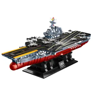 Zhegao DZ5001 Fujian battleship building blocks assembling model toy building blocks