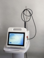 Appareil laser diode professionnel portable 980nm 1470 pour l'élimination vasculaire, traitement des varices, des capillaires, des veines d'araignée et des mycoses cutanées