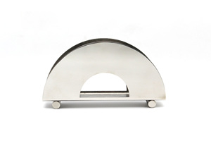 Soporte para toallas de papel <span class=keywords><strong>vertical</strong></span> de escritorio personalizado, dispensador de papel tisú, <span class=keywords><strong>servilletero</strong></span> de mesa de acero inoxidable para cocina, salón de hotel - Product Image 5