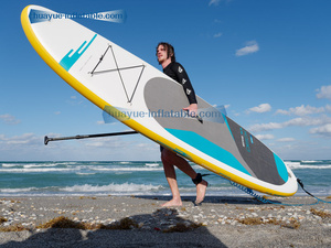 Inflatable Paddle Board đồ chơi nước cổ điển ván lướt sóng cho mùa hè bãi biển người lớn standup Paddle Board bán buôn Board paddleboarding - Product Image 6