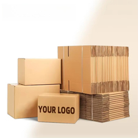 Cajas de Cartón Corrugado Personalizadas con Logotipo para Ropa y Calzado, Plegables para Envío, Fabricadas por Vide Factory