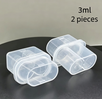 Emballage personnalisé de flacons écologiques de qualité alimentaire, boîte en plastique en vrac, OEM, haute qualité, flacon de 3 ml, 5 ml, 10 ml, emballage de flacons