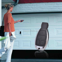 YET157 Porte de garage à enroulement, porte à enroulement intelligente, code RF personnalisé, télécommande à code roulant