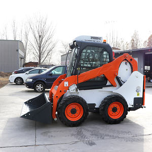 中国最受欢迎的轮式滑移装载机，可提供不同负载能力，液压举升式滑移装载机，带附件 - Product Image 5