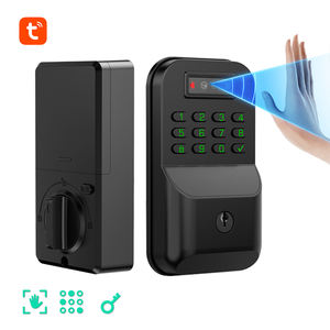 Serrure Intelligente Tuya Standard Américain à Installation Facile pour Système d'Entrée Sans Clé à Loquet Électronique pour Porte en Bois Sécurité Domestique - Product Image 1