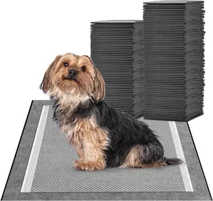 無料サンプル卸売環境にやさしいS M L XL安いペット犬トイレマット犬おしっこパッド防水トレーニングパッドマット
