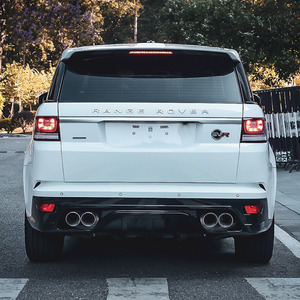 Kit carrosserie de style YIKU SVR pour Range Rover Sport 2014-2017 - Ventes chaudes Pare-chocs avant Sourcils de roue Jupes latérales Matériel PP - Product Image 5