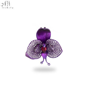 New Collection Manufacturer Export Wholesale Pendant And Brooch Dual Purpose <b>Titanium</b> 18K Solid Gold Natural Gemstone Jewelry - Product Image 1
