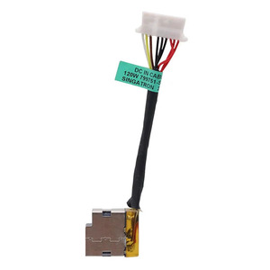 Câble d'alimentation DC-in 120W 799751-S50 858021-001 Remplacement pour <span class=keywords><strong>HP</strong></span> <span class=keywords><strong>Omen</strong></span> <span class=keywords><strong>15</strong></span>-<span class=keywords><strong>AX</strong></span> <span class=keywords><strong>15</strong></span>-BC 17-W 17-AB <span class=keywords><strong>15</strong></span>-AX033DX <span class=keywords><strong>15</strong></span>-BC513TX Noir - Product Image 4
