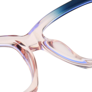 Occhiali da Sole Quadrati Donna Nuova Moda 2026 Montatura <span class=keywords><strong>TR</strong></span>+CP Protezione Gradiente Lenti Multicolore Ingrosso - Product Image 3