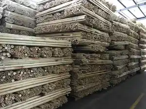 Preço de fábrica para móveis de bambu, material para fazer varas de bambu naturais crus