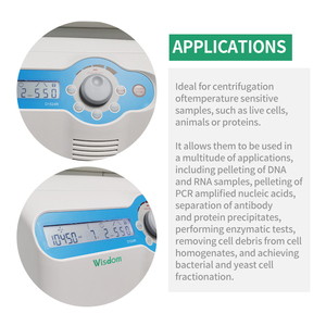 WISDOM D1524R Laboratory High Speed Refrigerated Micro <strong>Centrifuge</strong> with Good Price - Product Image 6