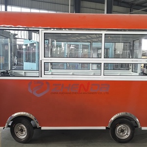 Nuevo Carro de Comida Rápida de Acero, Remolque de Comida, Camión de Café Móvil para Exteriores con Certificación CE - Product Image 6