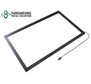 Infrared Sensor Multi Touch Screen Overlay Multi Touch Screen Panel Smart Tv Ir 165 inch Touch Frame