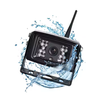 Sistema de Monitorización con Cámara de Marcha Atrás Inalámbrica para Camiones, Grabador DVR de 7-10 Pulgadas, Señal Digital Impermeable IP68 para Camiones de Trabajo Pesado
